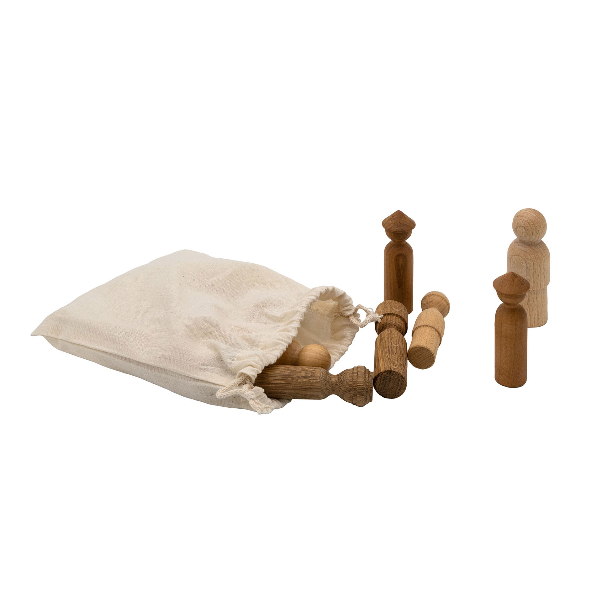 Holzkegelsortiment 1