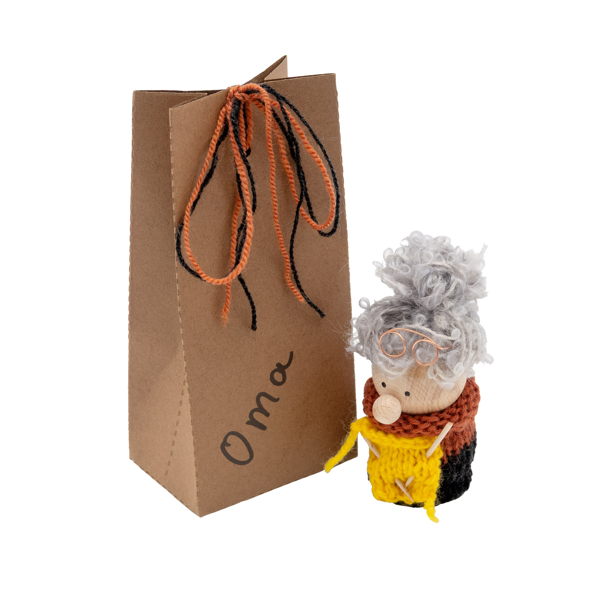 Bemännchen "Oma"