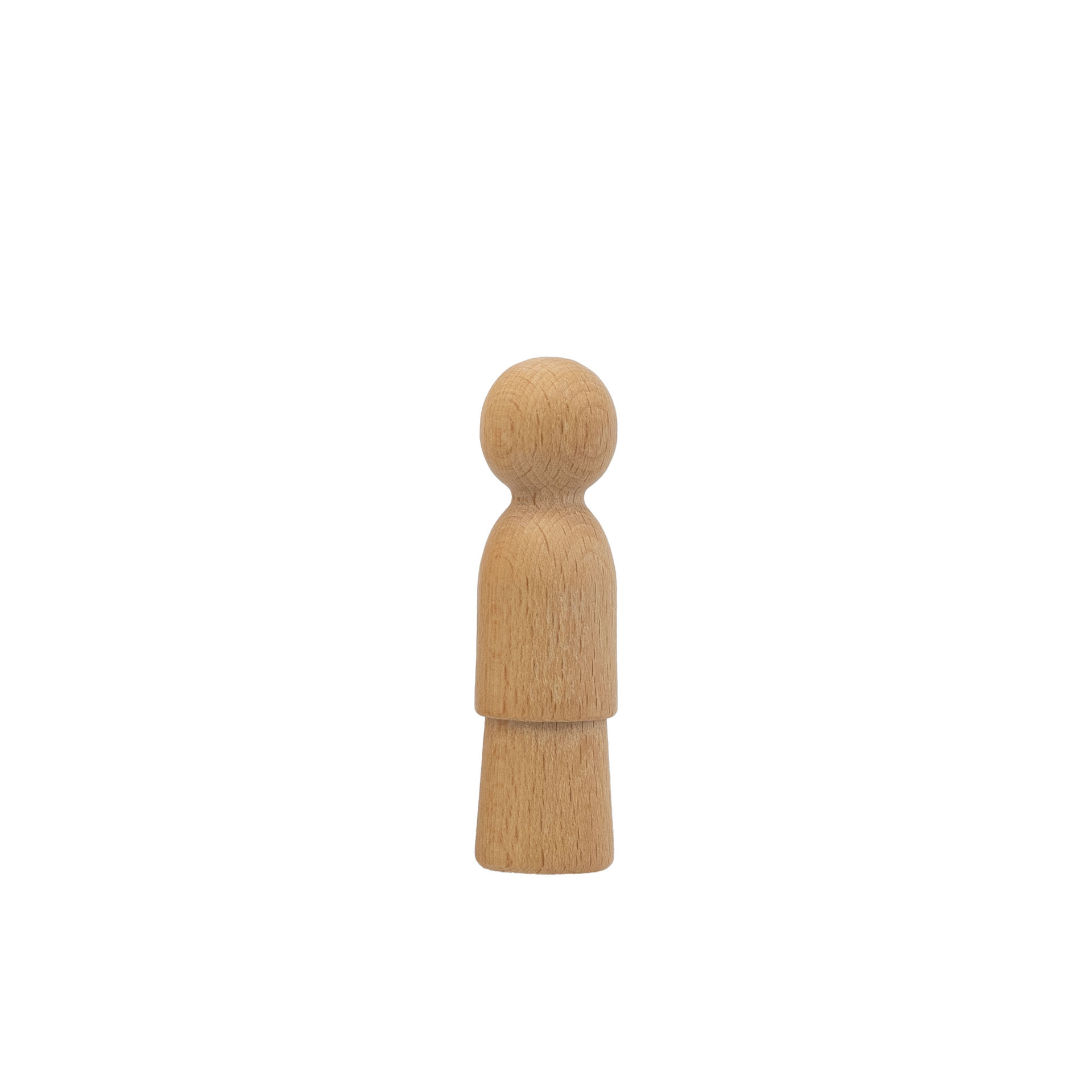 Holzkegelfigur