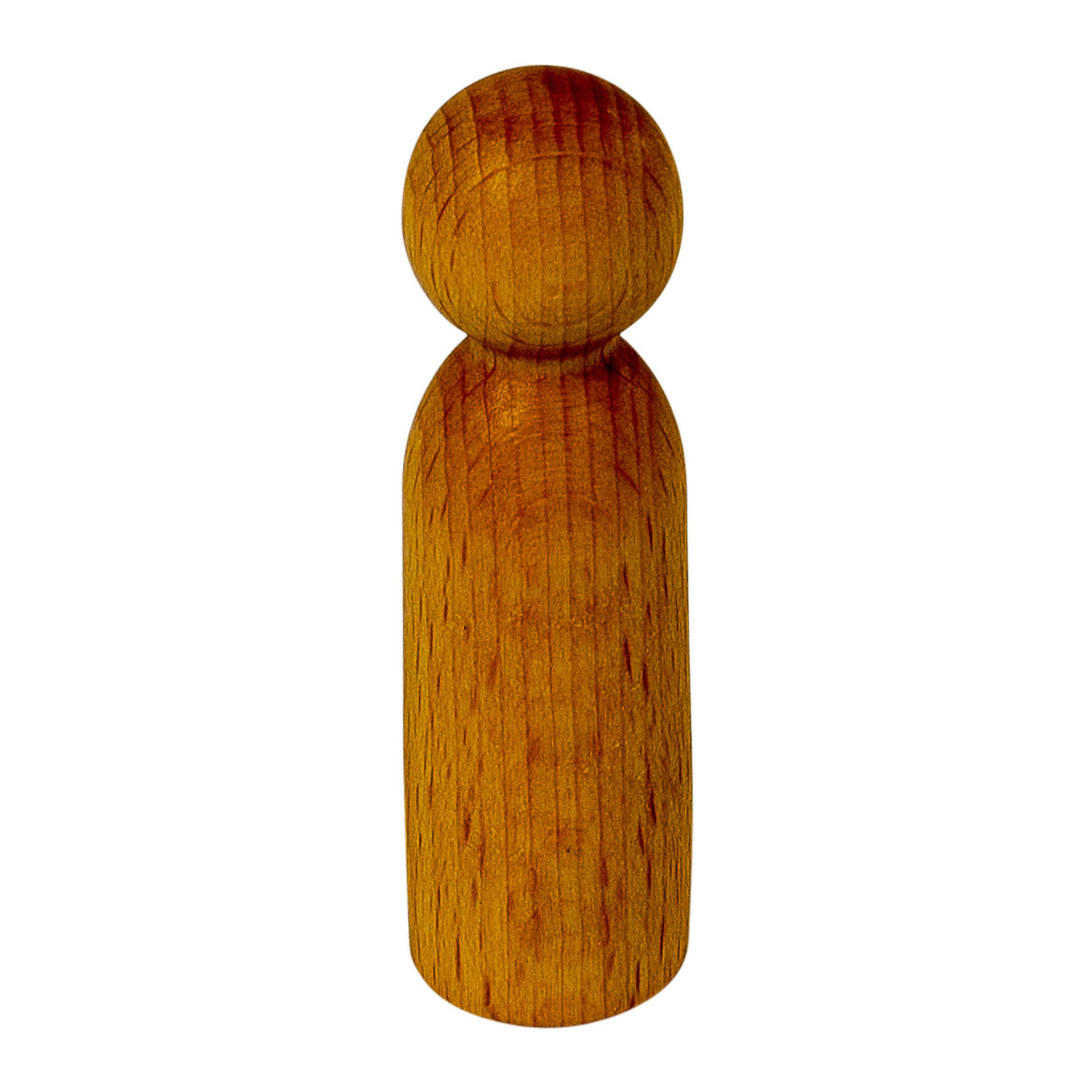 Holzkegelfigur