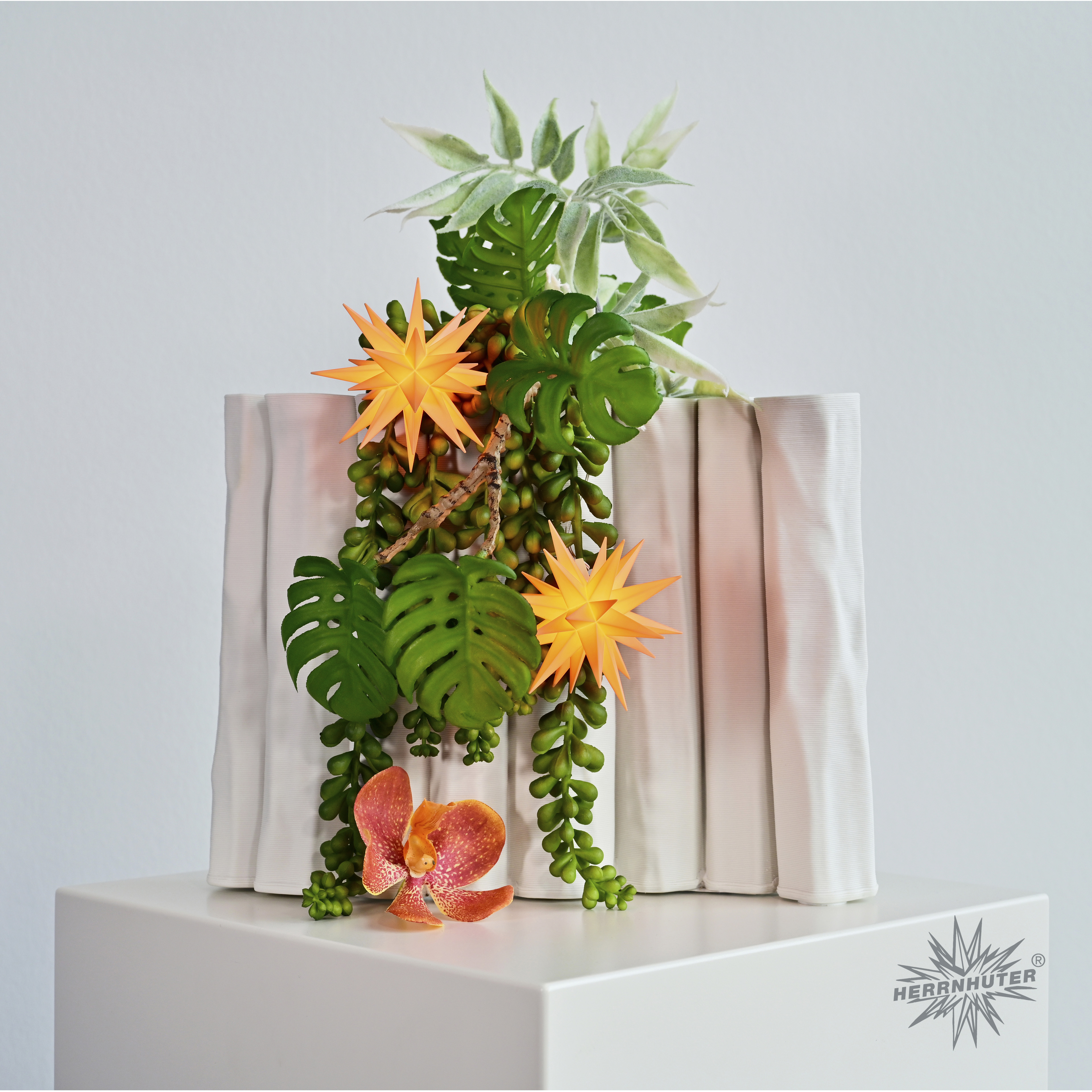 SONDEREDITION 2026: Herrnhuter Miniaturstern 8cm „Apricot“