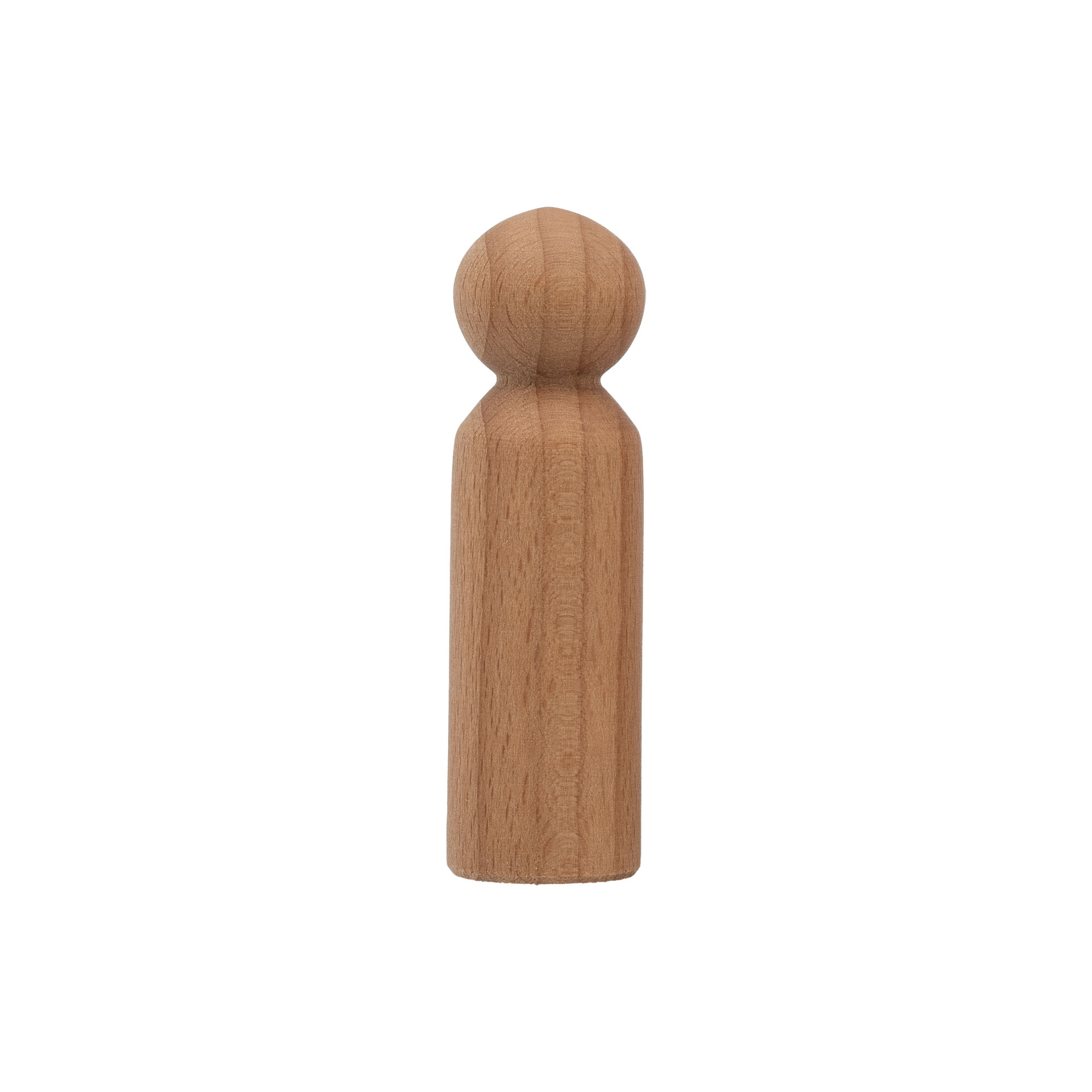 Holzkegelfigur